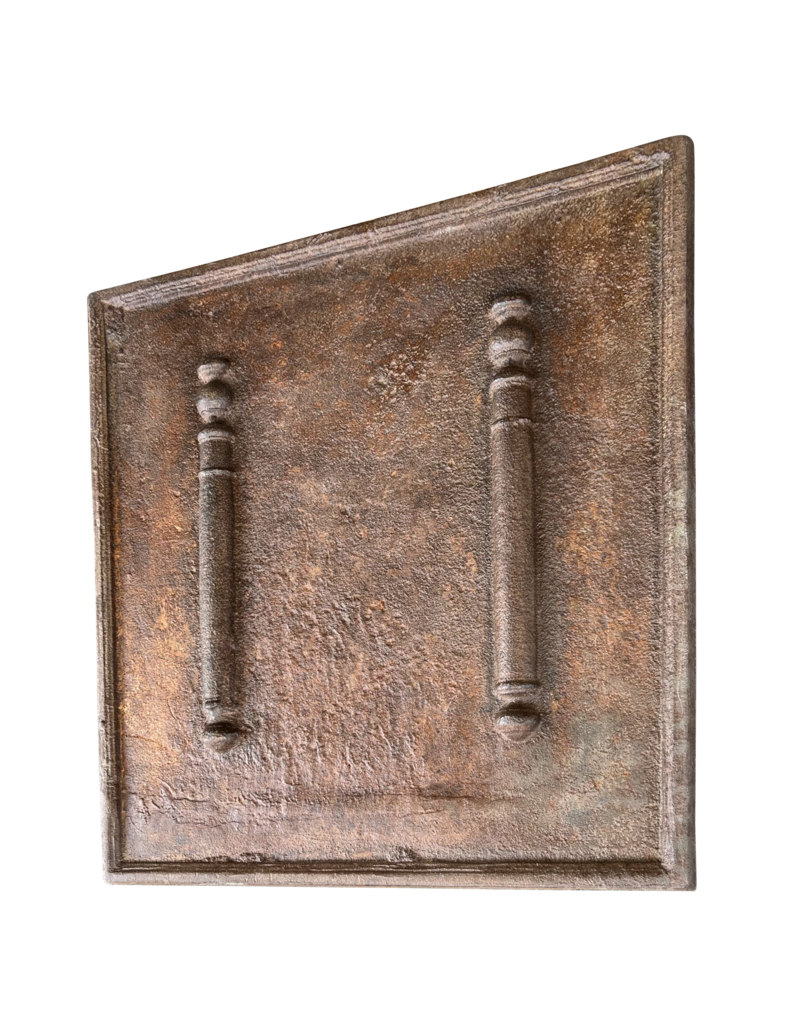 Maison Leon Van den Bogaert Plaque De Cheminée Française En Fonte