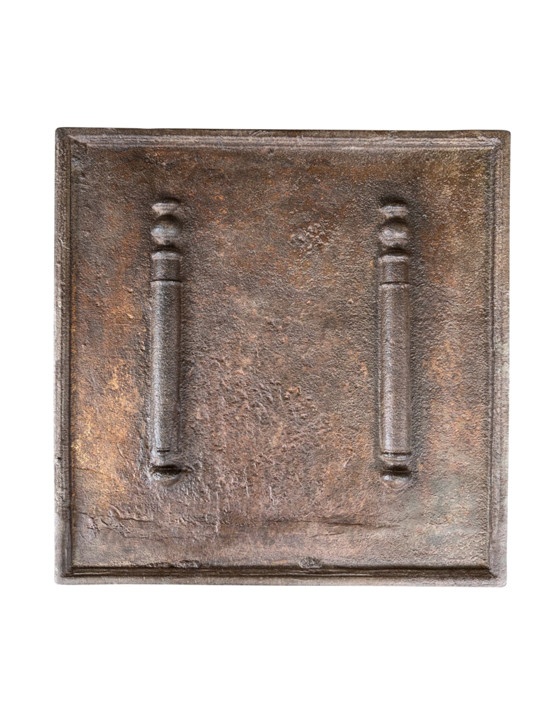Maison Leon Van den Bogaert Plaque De Cheminée Française En Fonte