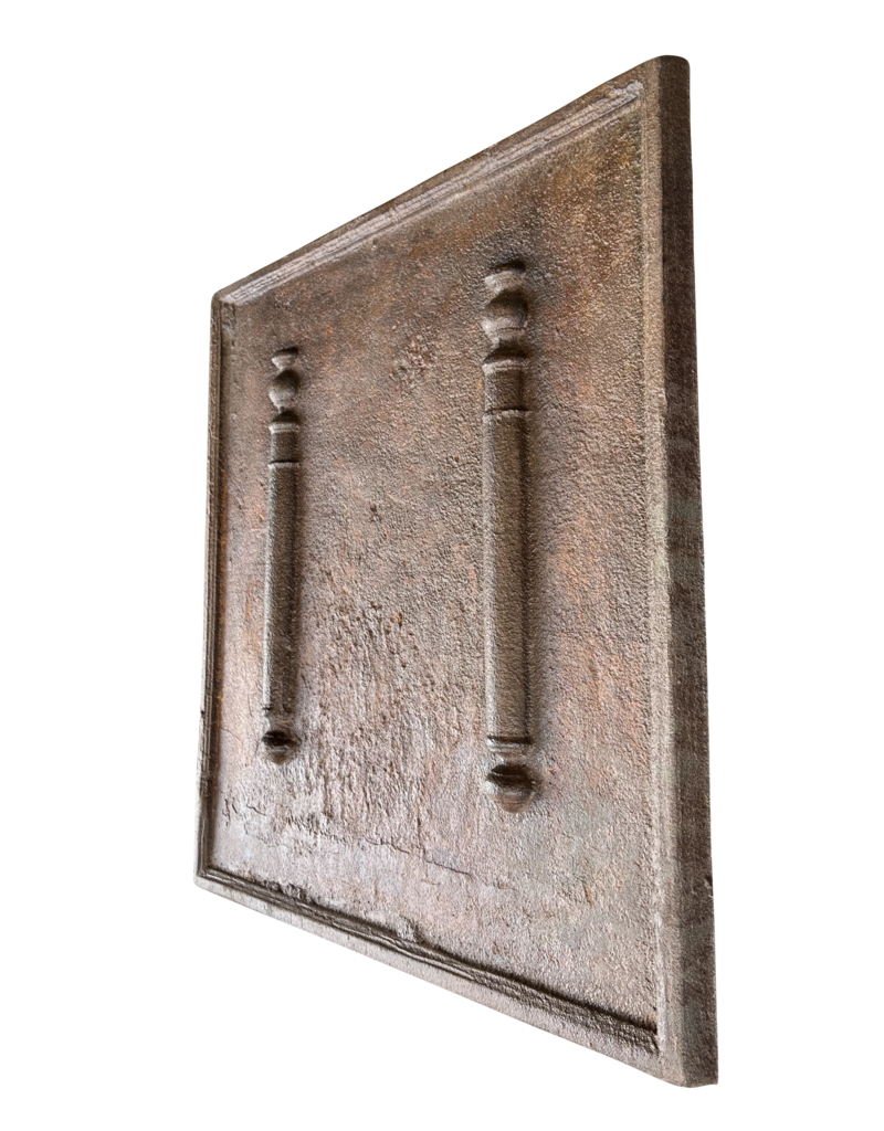 Maison Leon Van den Bogaert Plaque De Cheminée Française En Fonte