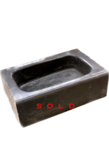 Maison Leon Van den Bogaert Vintage Bleu Belgian Stone Trough
