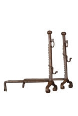 Maison Leon Van den Bogaert Rustic Fireplace Objects