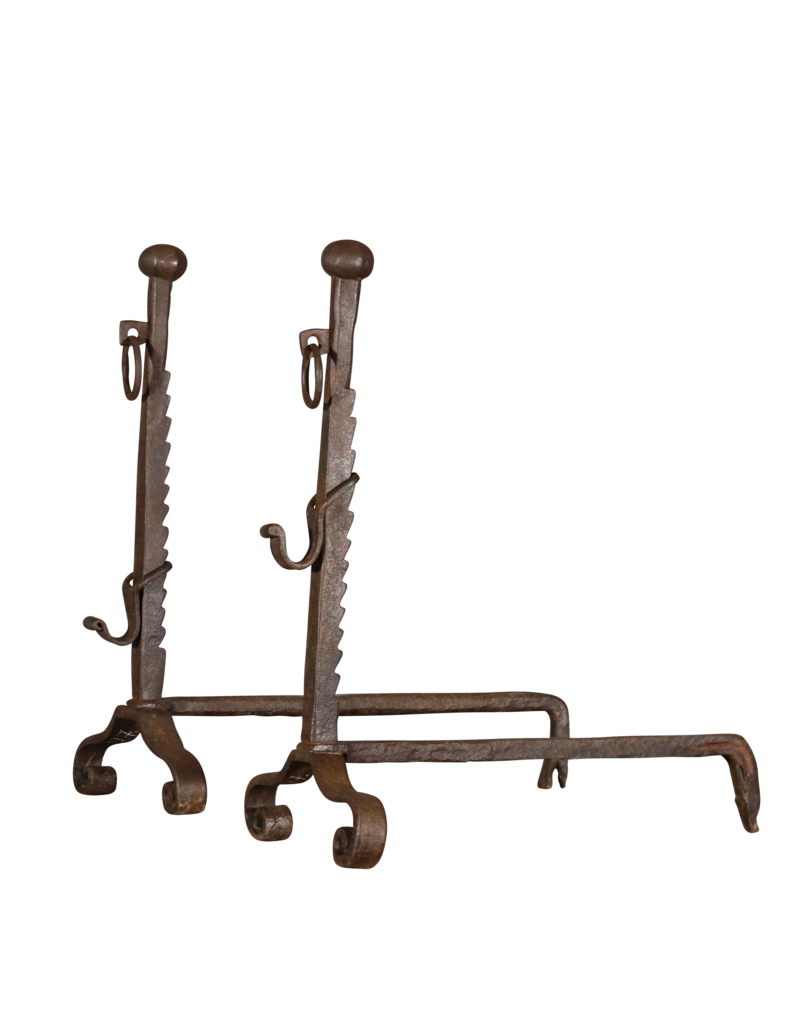 Maison Leon Van den Bogaert Rustic Fireplace Objects