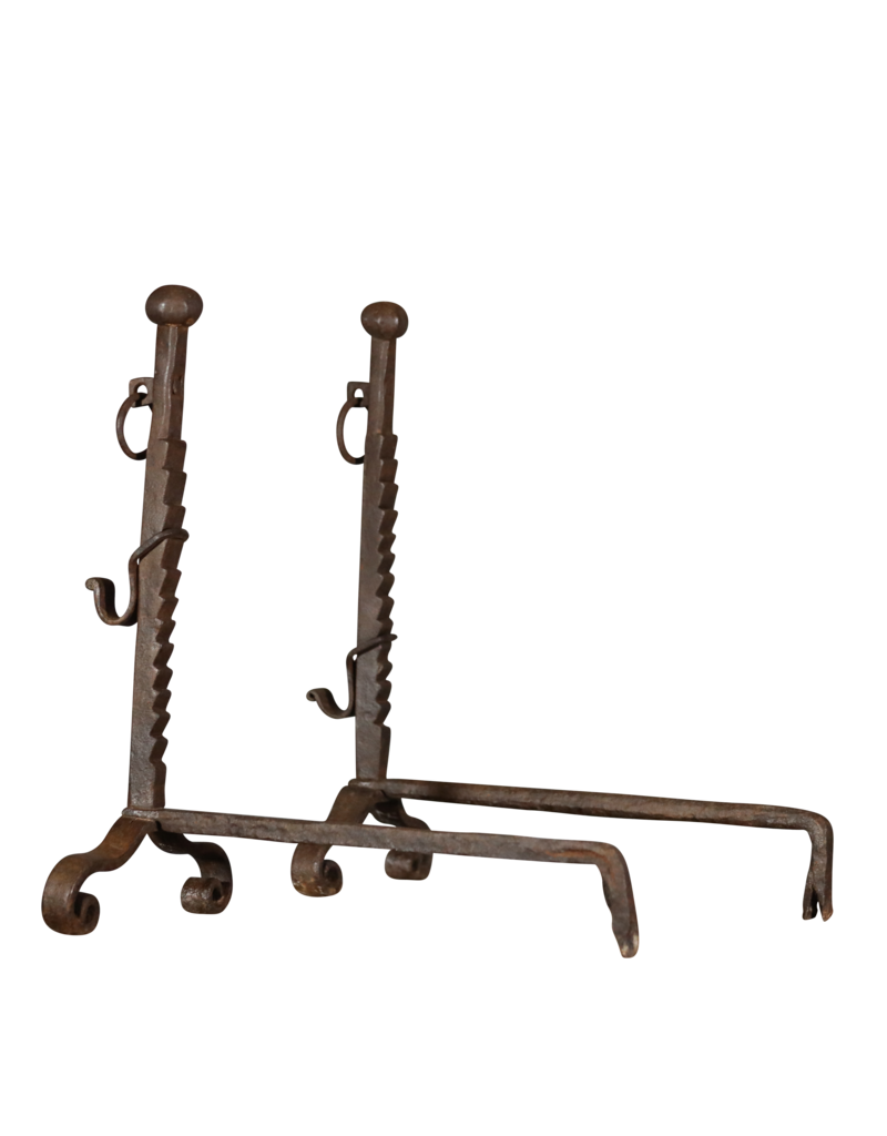 Maison Leon Van den Bogaert Rustic Fireplace Objects