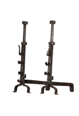 Maison Leon Van den Bogaert Italian Pair of Andiron