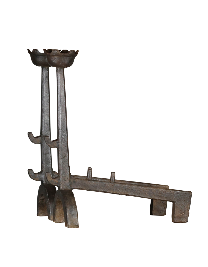 Maison Leon Van den Bogaert Phenomenal Medieval Cast Iron Fireplace Objects
