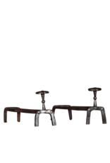 Maison Leon Van den Bogaert Small Pair of LXIV Period Fireplace Tools