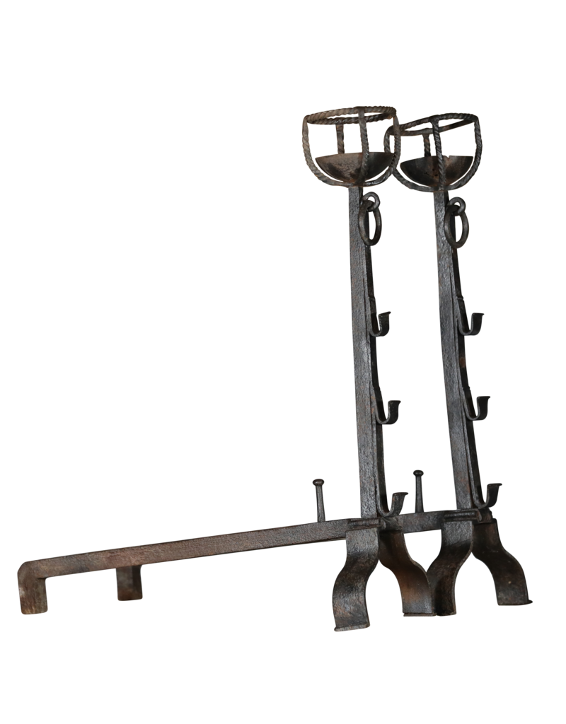 Rustic Spanish Style Andiron