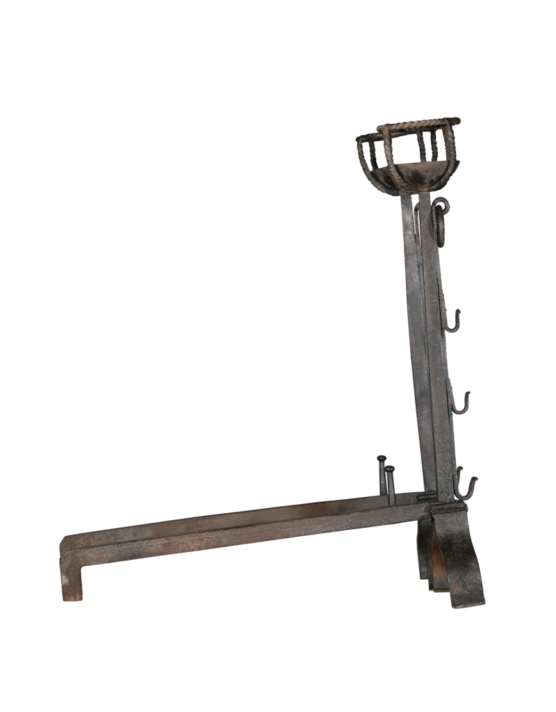 Rustic Spanish Style Andiron