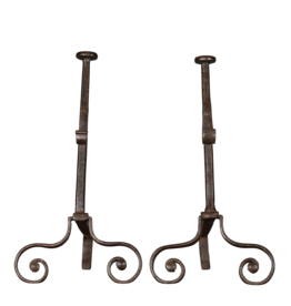 LXIII Pair of Fireplace Tools