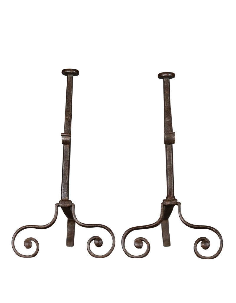 LXIII Pair of Fireplace Tools