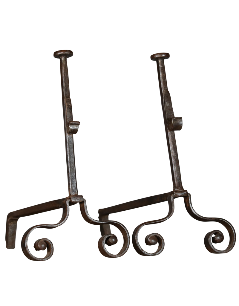 LXIII Pair of Fireplace Tools