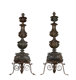 Maison Leon Van den Bogaert Auténticos Objetos Antiguos de Chimenea Renacentista