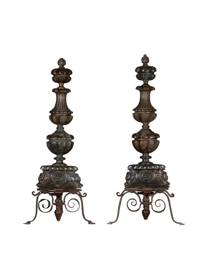 Maison Leon Van den Bogaert Authentieke Antieke Renaiscance Haard Objecten