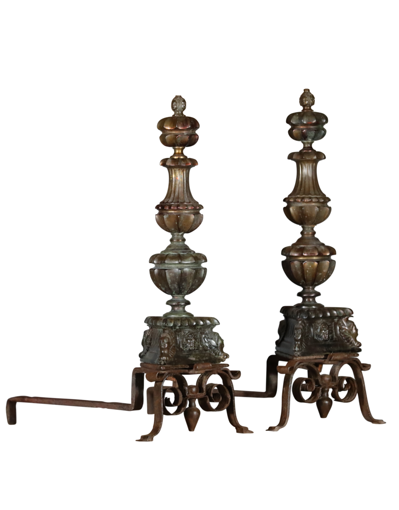 Authentic Antique Renaiscance Fireplace Objects