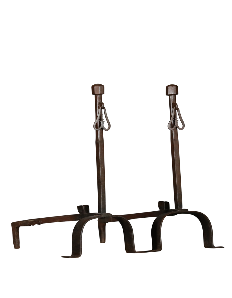 French Soldier House Pair of Andiron