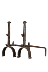 Maison Leon Van den Bogaert Pair of Chateau Fireplace Decor Elements