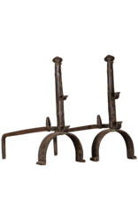 Maison Leon Van den Bogaert Pair of Chateau Fireplace Decor Elements