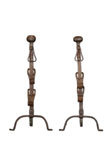 Rustic French Andiron