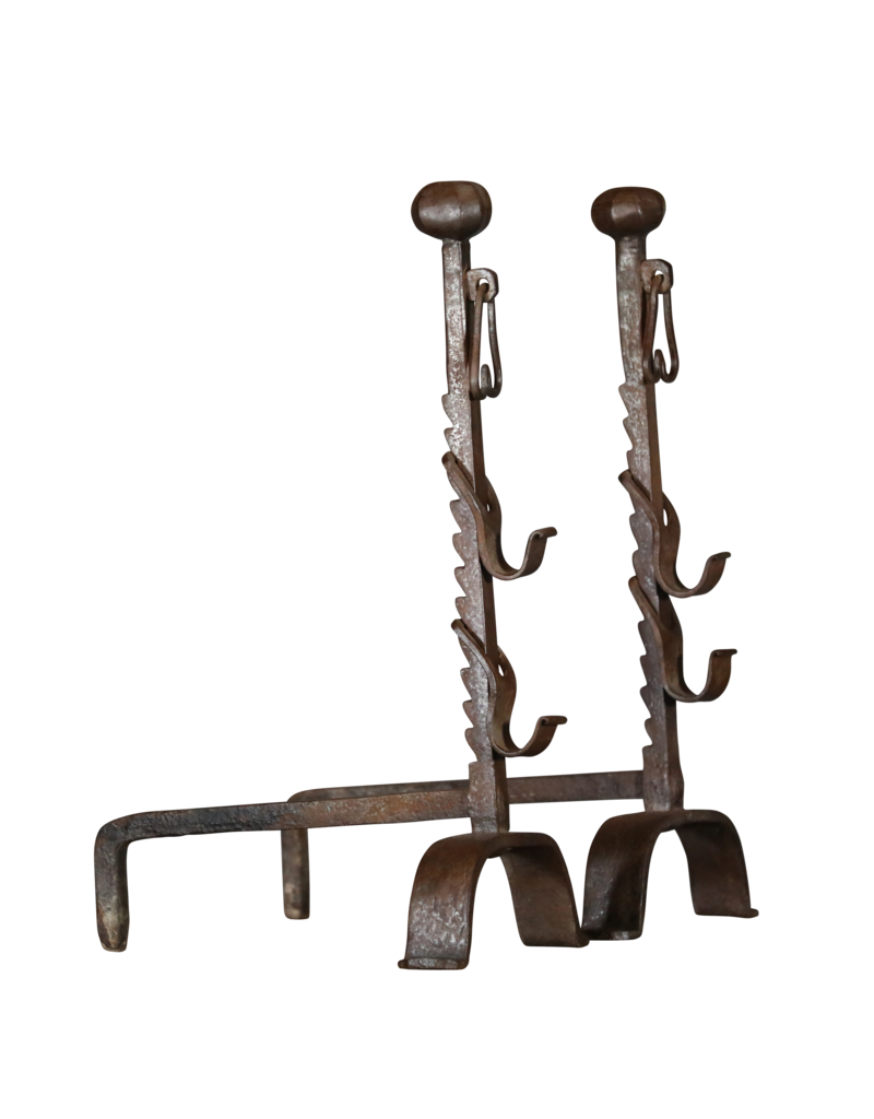 Rustic French Andiron