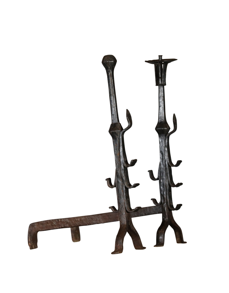 17Th Century French Elegant Andiron