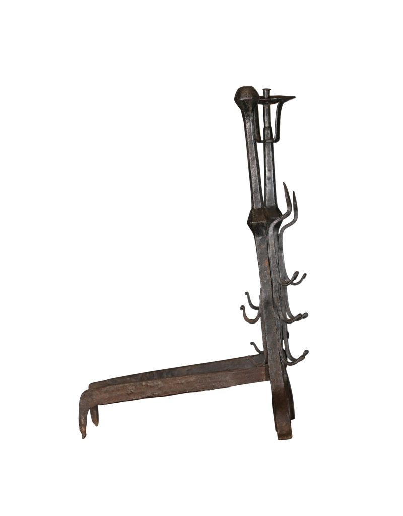 Maison Leon Van den Bogaert Eleganter französischer Feuerbock aus dem 17. Jahrhundert