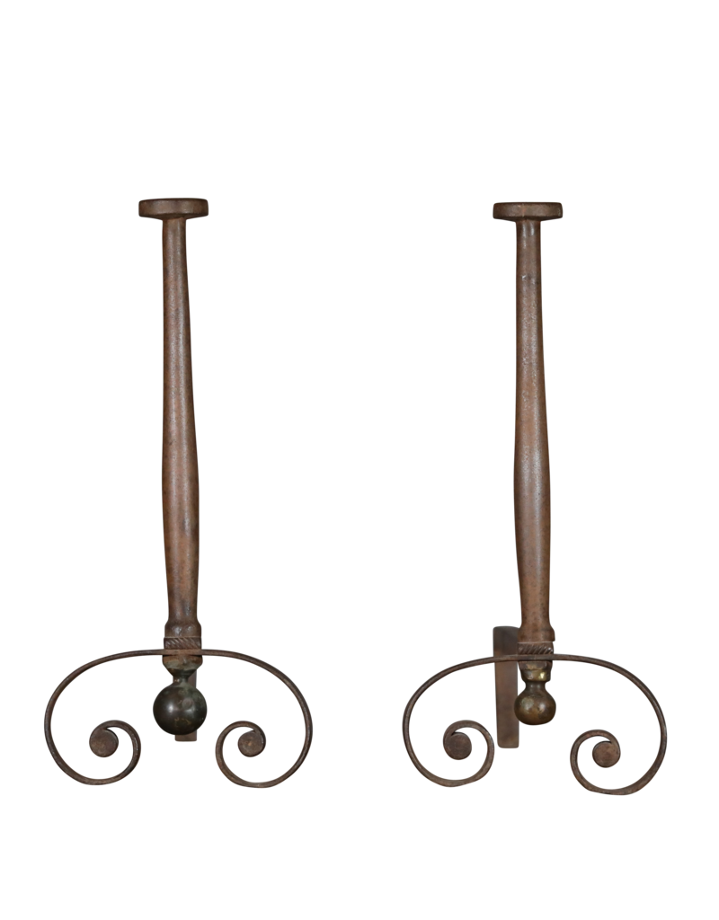 Maison Leon Van den Bogaert Accesorios para chimeneas industriales de hierro forjado