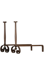 Maison Leon Van den Bogaert Industriële Smeedijzeren Vuurbokken