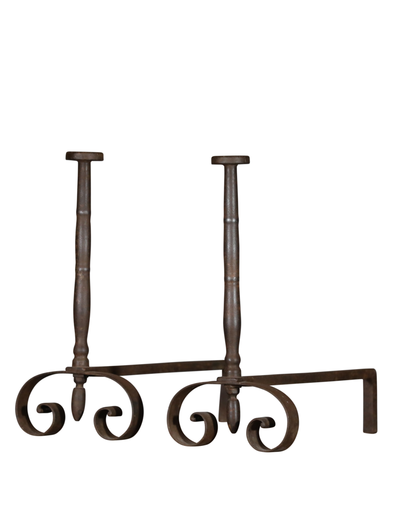 Simple Fireplace Living Andiron The Antique Fireplace Bank