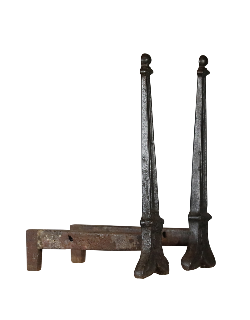 Solid 15th Century Period Cast Iron Fireplace Objects