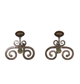 Maison Leon Van den Bogaert French Renaiscance Period  Fireplace Objects
