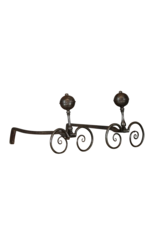 Maison Leon Van den Bogaert Elegante Renaissance Tijdperk Haardijzers