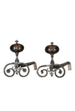 Maison Leon Van den Bogaert Impressive French Renaiscance Fireplace Decor Objects