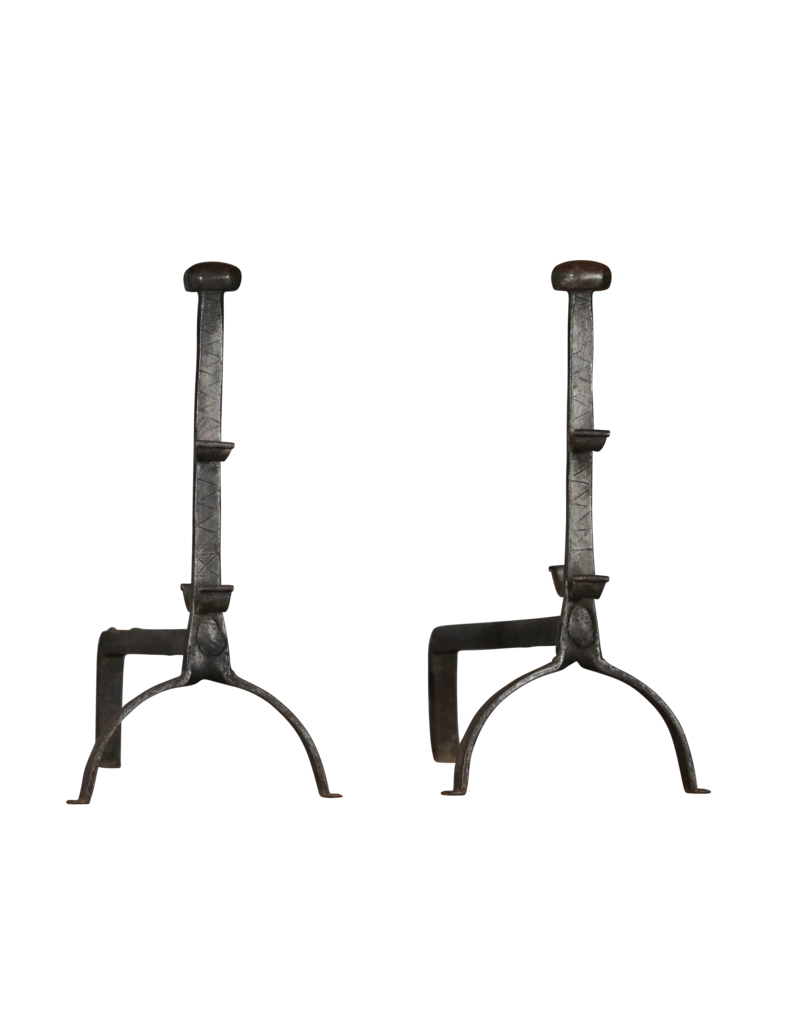 Maison Leon Van den Bogaert Objetos macizos del siglo XVII para la chimenea