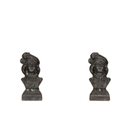 Maison Leon Van den Bogaert Objetos decorativos de diseño de chimenea de hierro fundido