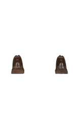 Maison Leon Van den Bogaert Solid Pair Andirons — 10 cm High