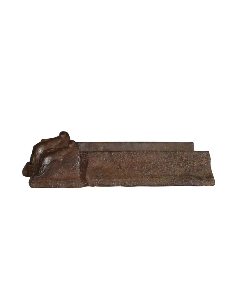 Maison Leon Van den Bogaert Solid Pair Andirons — 10 cm High