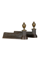 French Chic Pair Andiron