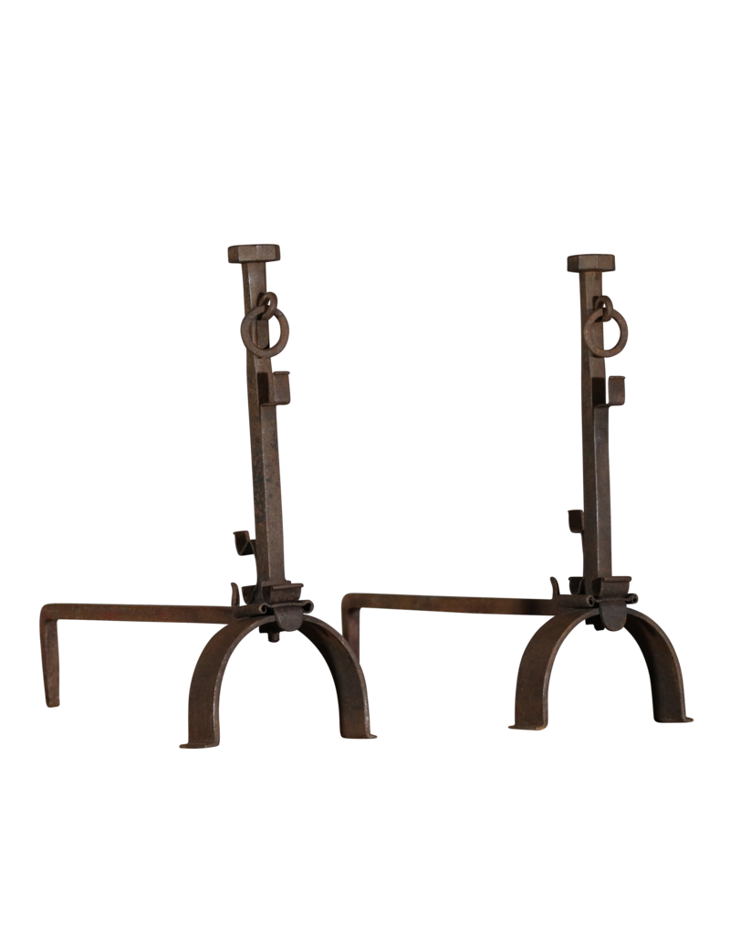 Maison Leon Van den Bogaert Simple par rústico de accesorios abiertos para chimenea