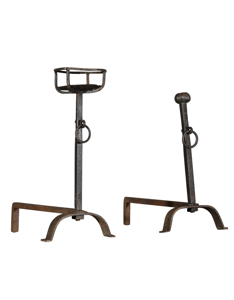 Spanish Rustic Style Andiron