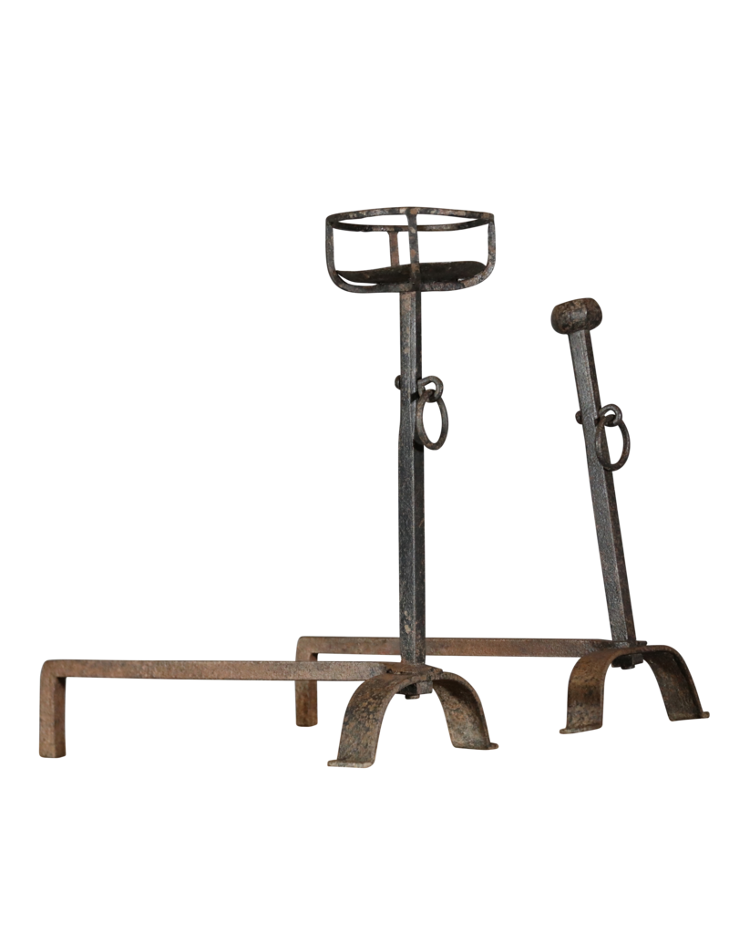 Spanish Rustic Style Andiron