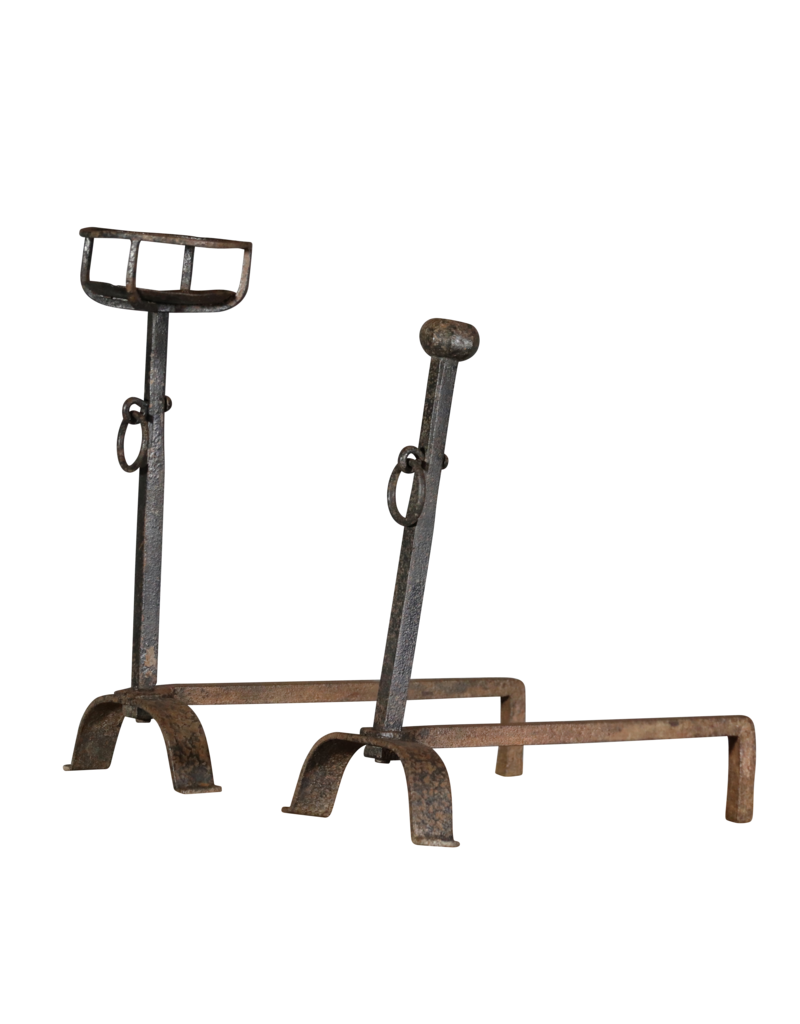 Spanish Rustic Style Andiron