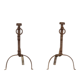 Objetos de decoración de chimenea sólidos del siglo XIX