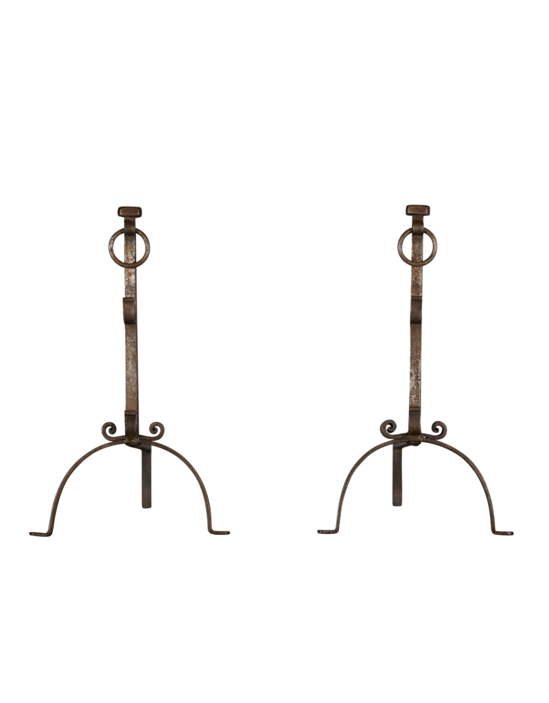Maison Leon Van den Bogaert Objets De Décoration De Cheminée Ornementale En Fer Forgé
