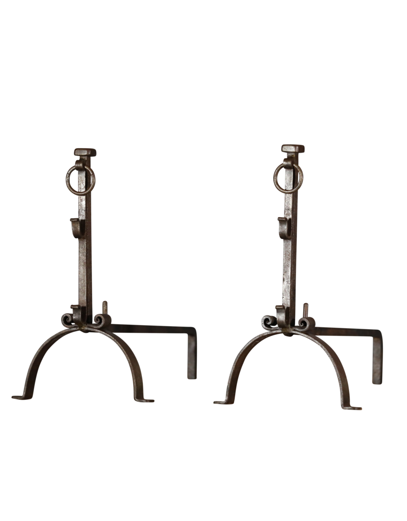 Maison Leon Van den Bogaert Objets De Décoration De Cheminée Ornementale En Fer Forgé