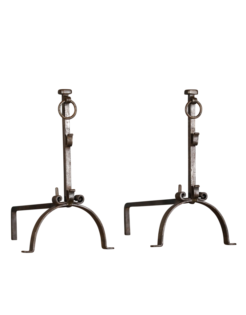 Maison Leon Van den Bogaert Objets De Décoration De Cheminée Ornementale En Fer Forgé