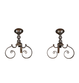 Décoration De Cheminée En Fer Forgé XVII Siècle