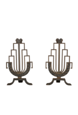 Maison Leon Van den Bogaert Auténticos accesorios para chimenea Art Deco