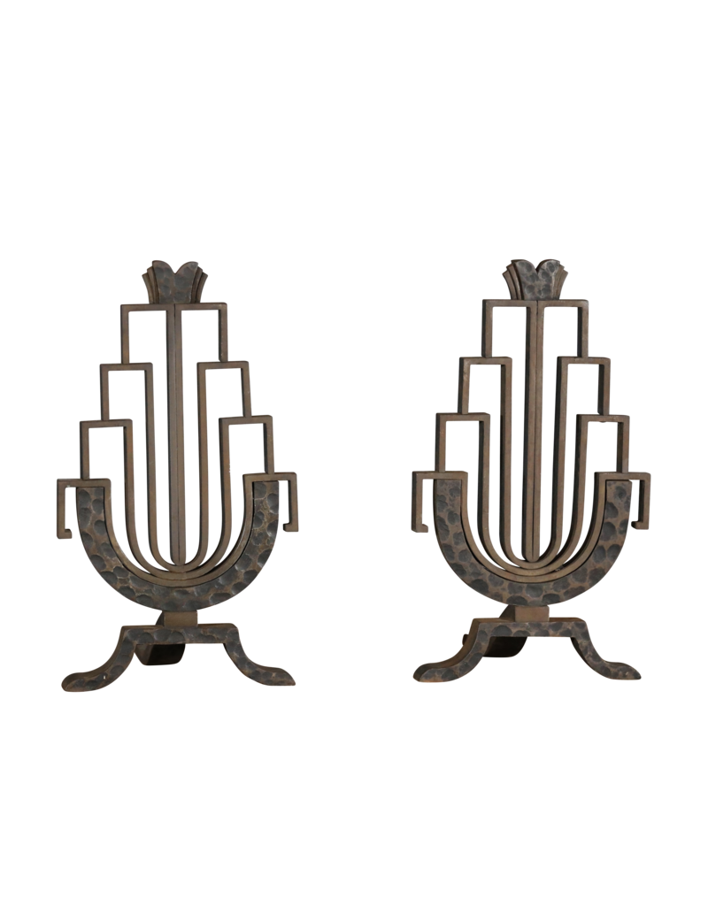 Maison Leon Van den Bogaert Accessoires De Cheminée Art Déco Authentiques