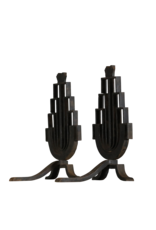 Maison Leon Van den Bogaert Auténticos accesorios para chimenea Art Deco