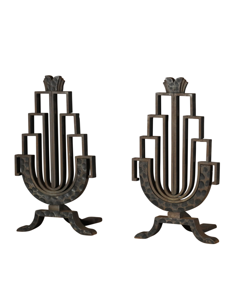 Maison Leon Van den Bogaert Accessoires De Cheminée Art Déco Authentiques